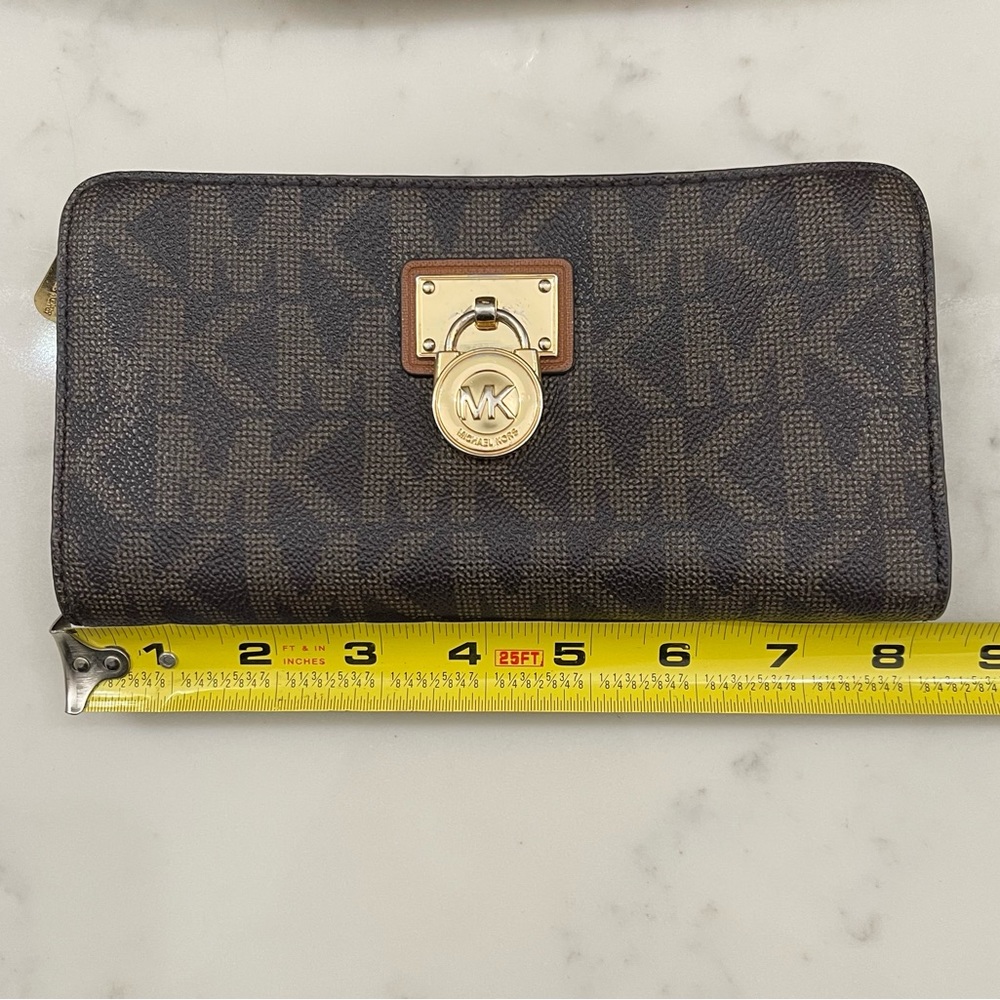 Michael Kors large logo wallet